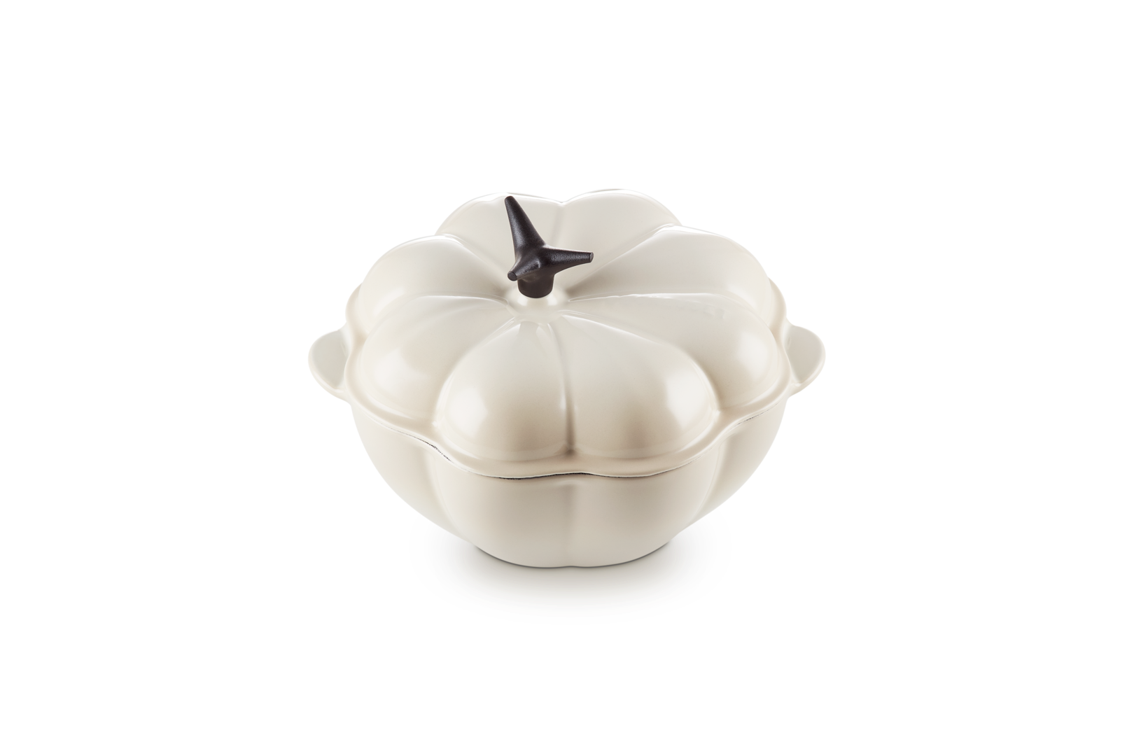 PUMPKIN COCOTTE 22CM MERINGUE