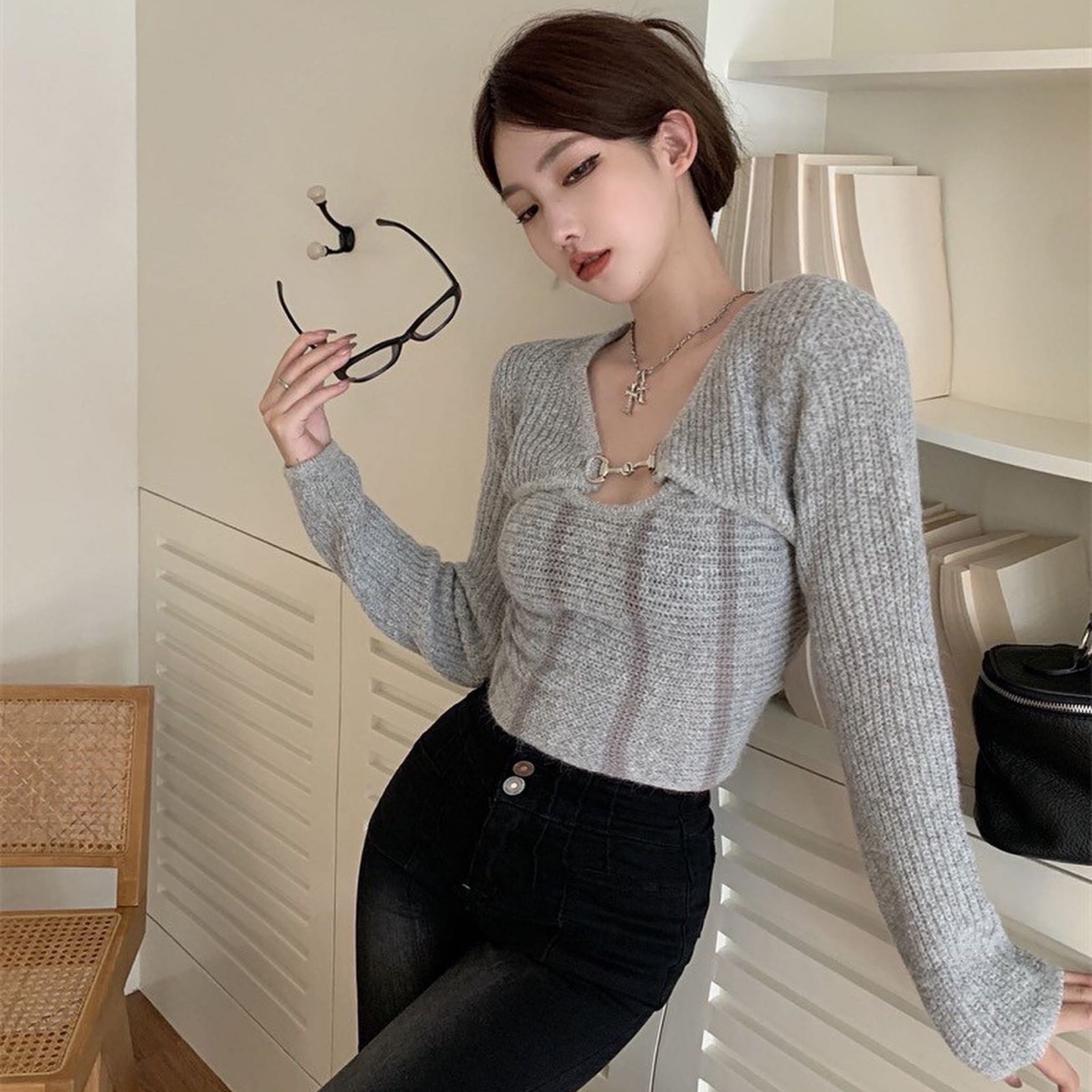 (sold out) Grey set (J&T)