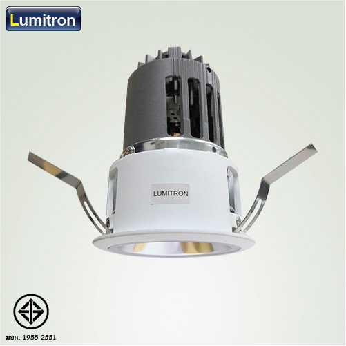 โคมไฟดาวน์ไลท์ติดฝัง รุ่น LMDL-651 ก. 9 ซม. ส. 2 ซม. ใส่หลอด LEDMR16 ขั้ว GU5.3 โคมเปล่า