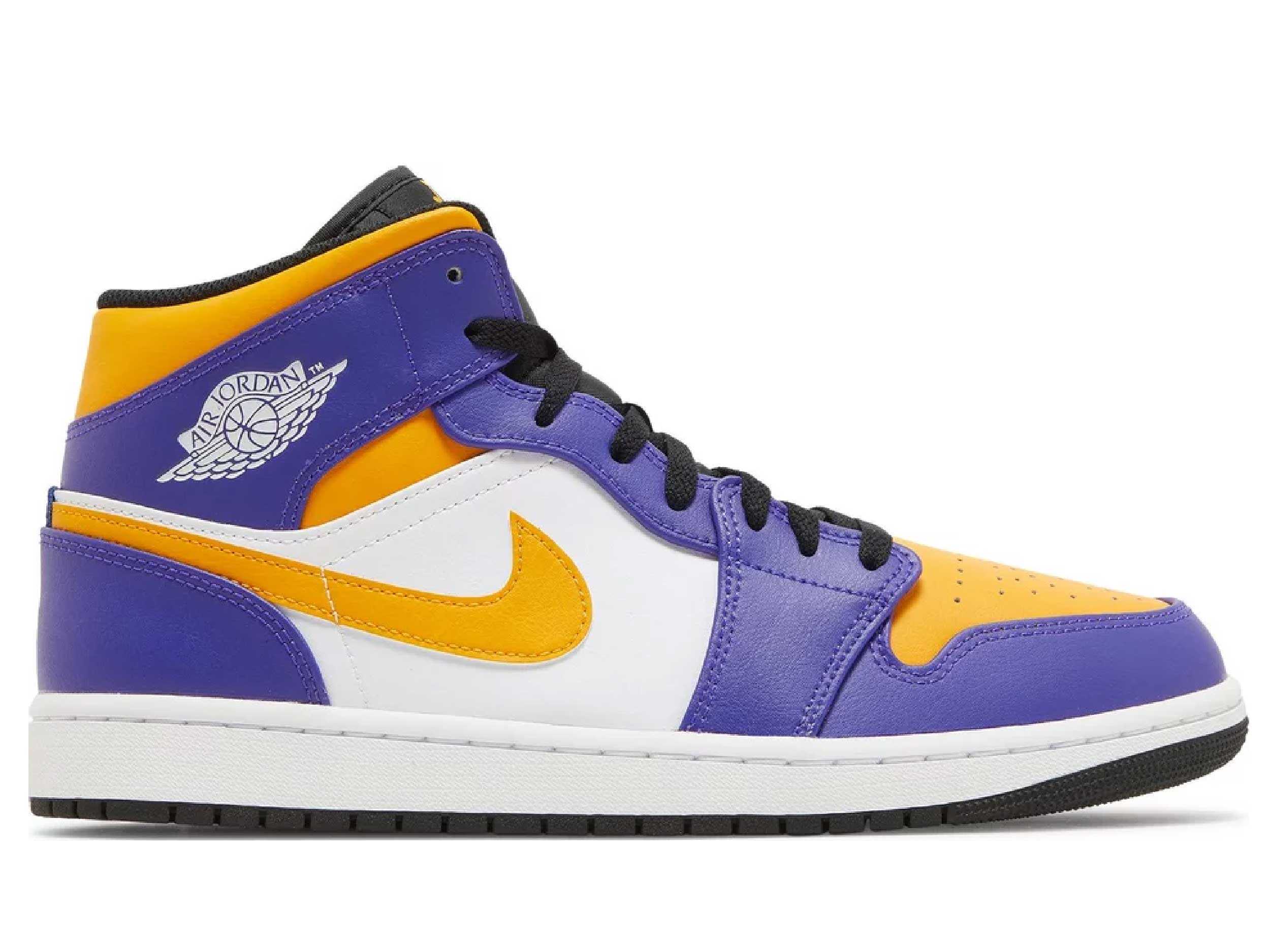 Nike Jordan 1 Mid Lakers (2022)
