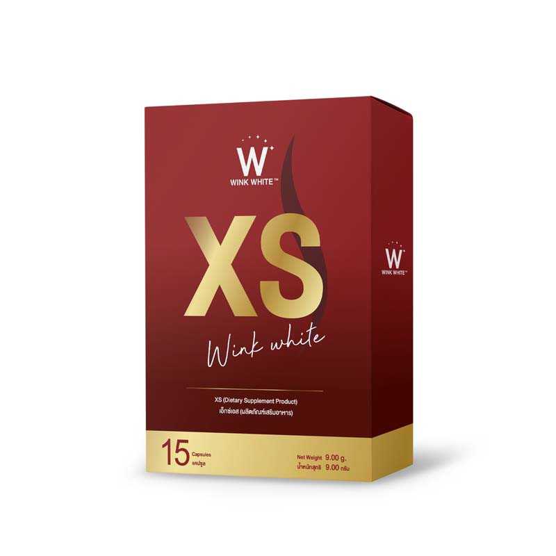 XS Wink white อาหารเสริมควบคุมน้ำหนัก บรรจุ 15 แคปซูล