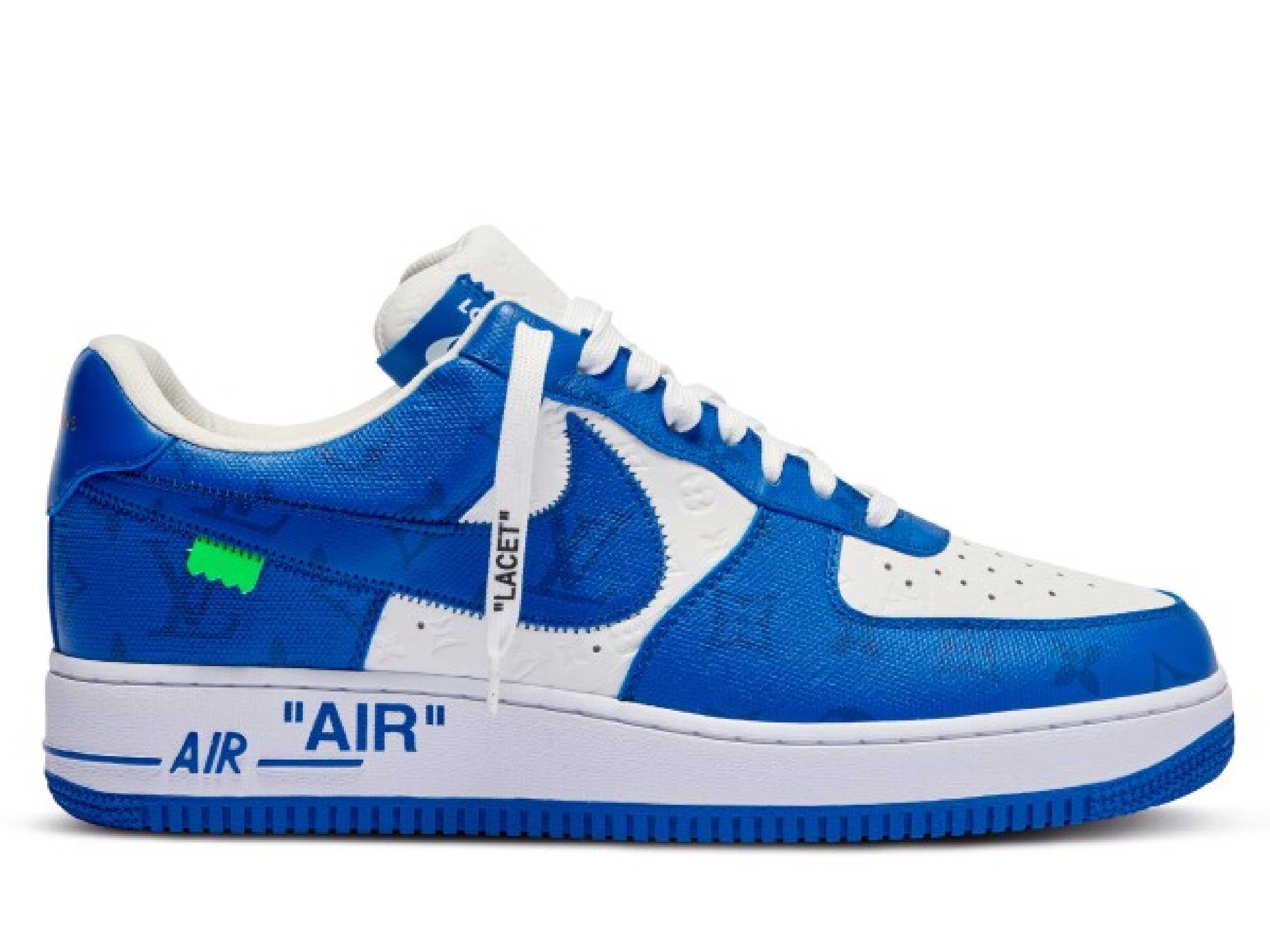 Nike Air Force 1 X Louis Vuitton Low By Virgil Abloh (WHITE/ROYAL)