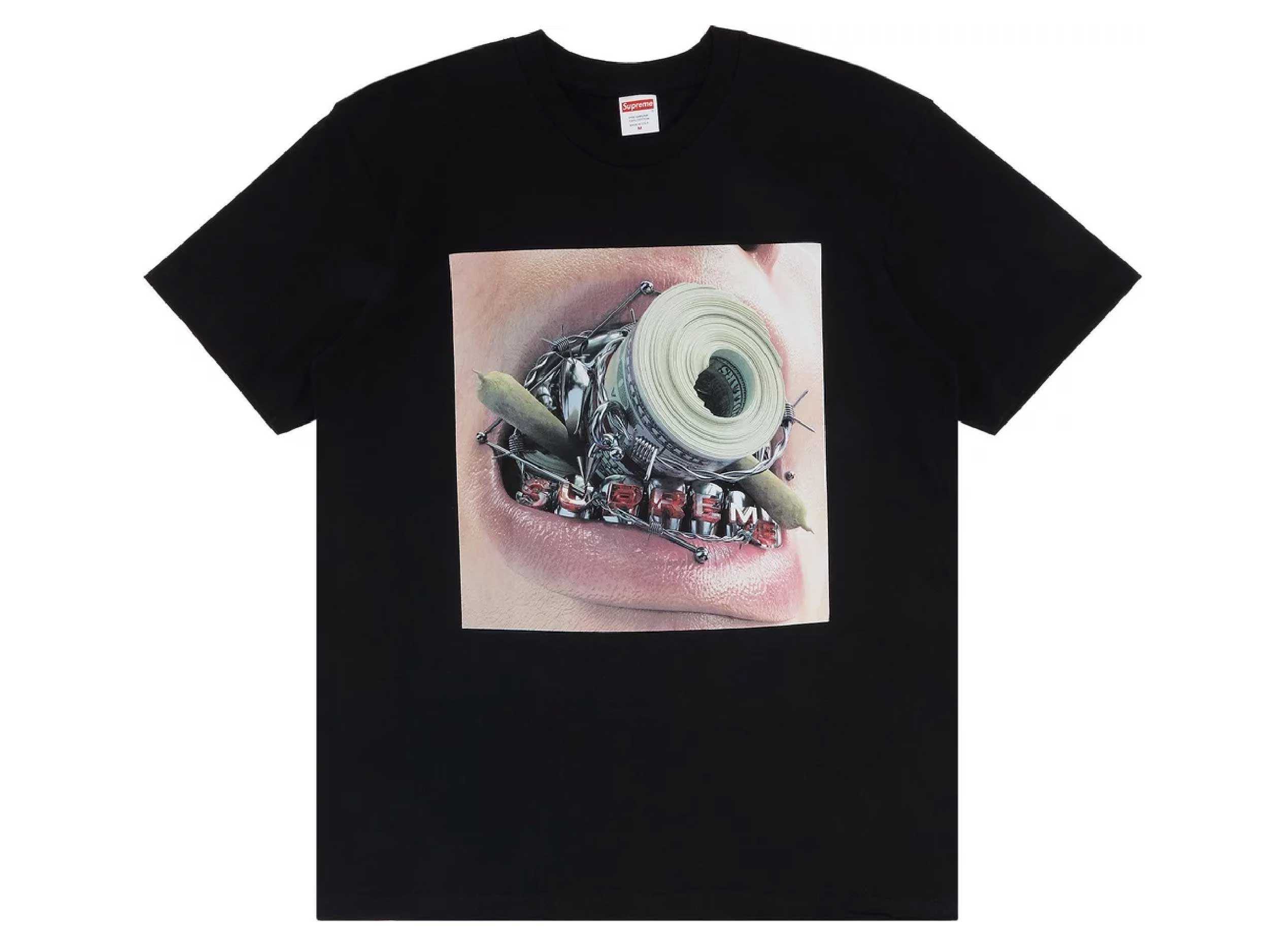 Supreme Braces Tee (BLACK)