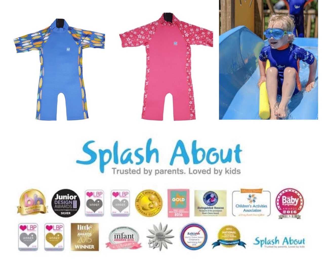 Best Seller Splash About UV Sun & Sea Suit ชุดว่ายน้ำเก็บอุณหภูมิใส่แล้วไม่หนาว