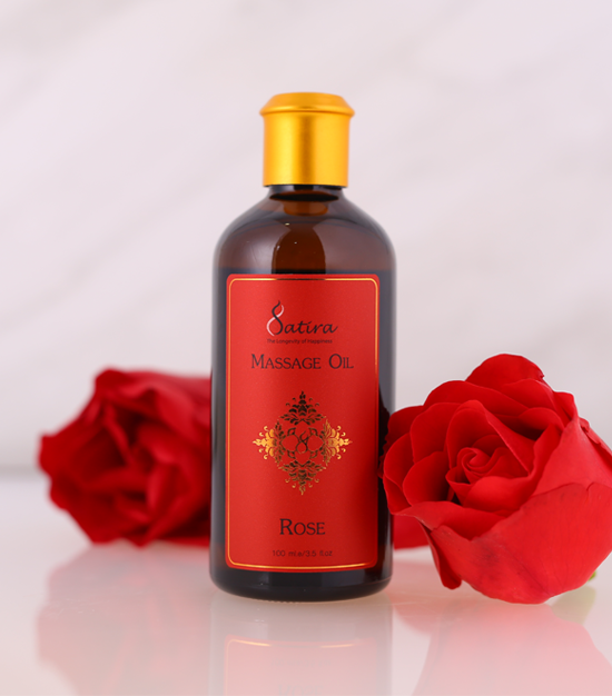 Massage Oil : Rose น้ำมันนวดตัวกลิ่นดอกกุหลาบ