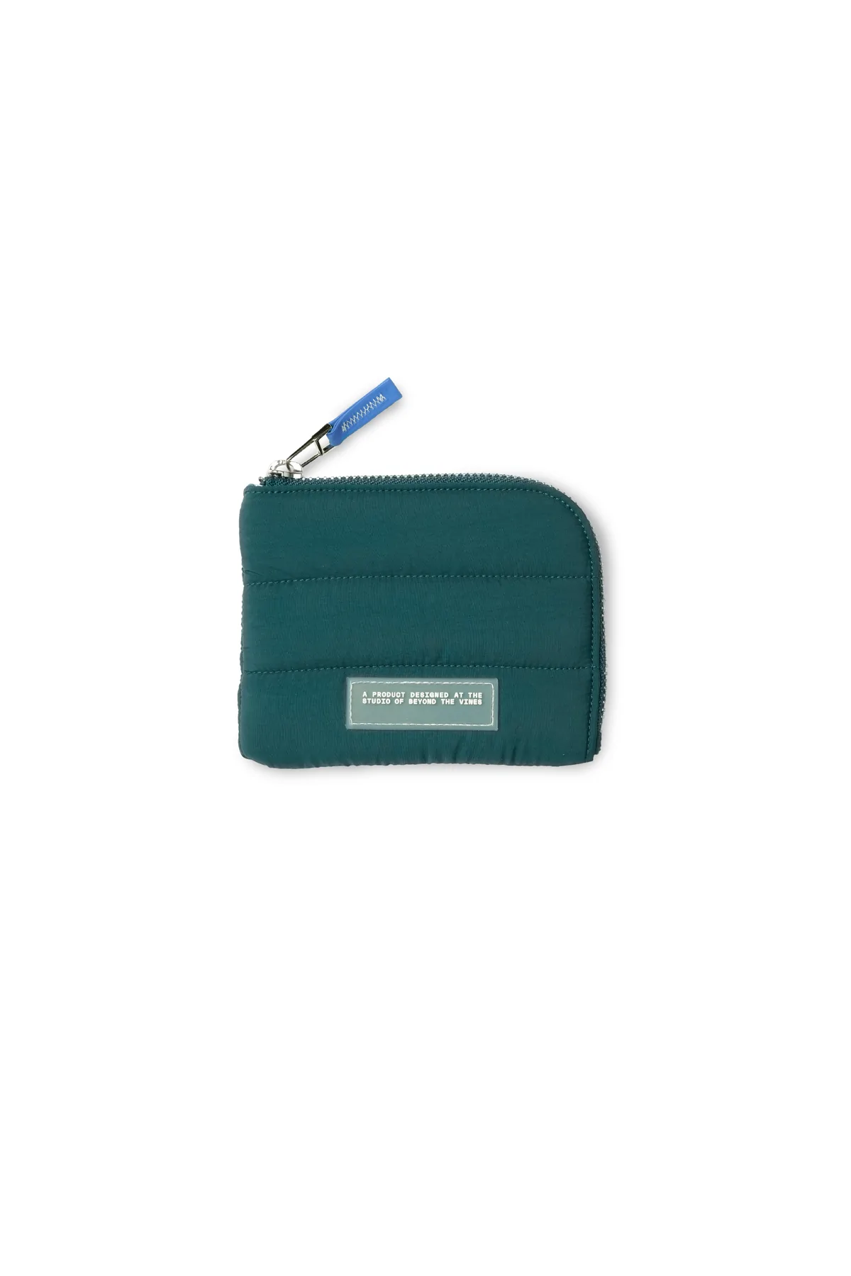 (Pre-order) Beyond the vines : Poofy wallet (Teal)
