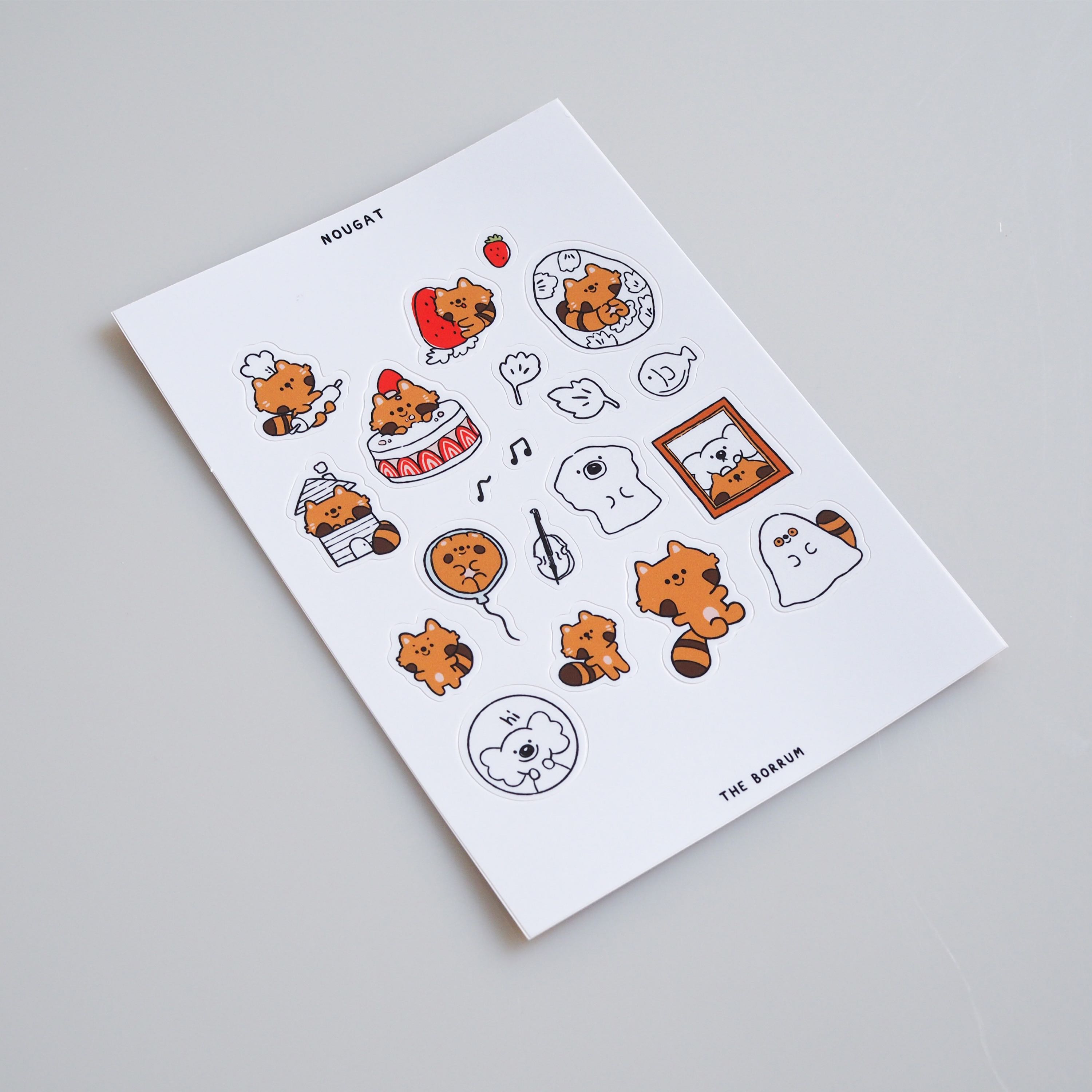STICKER (NOUGAT)