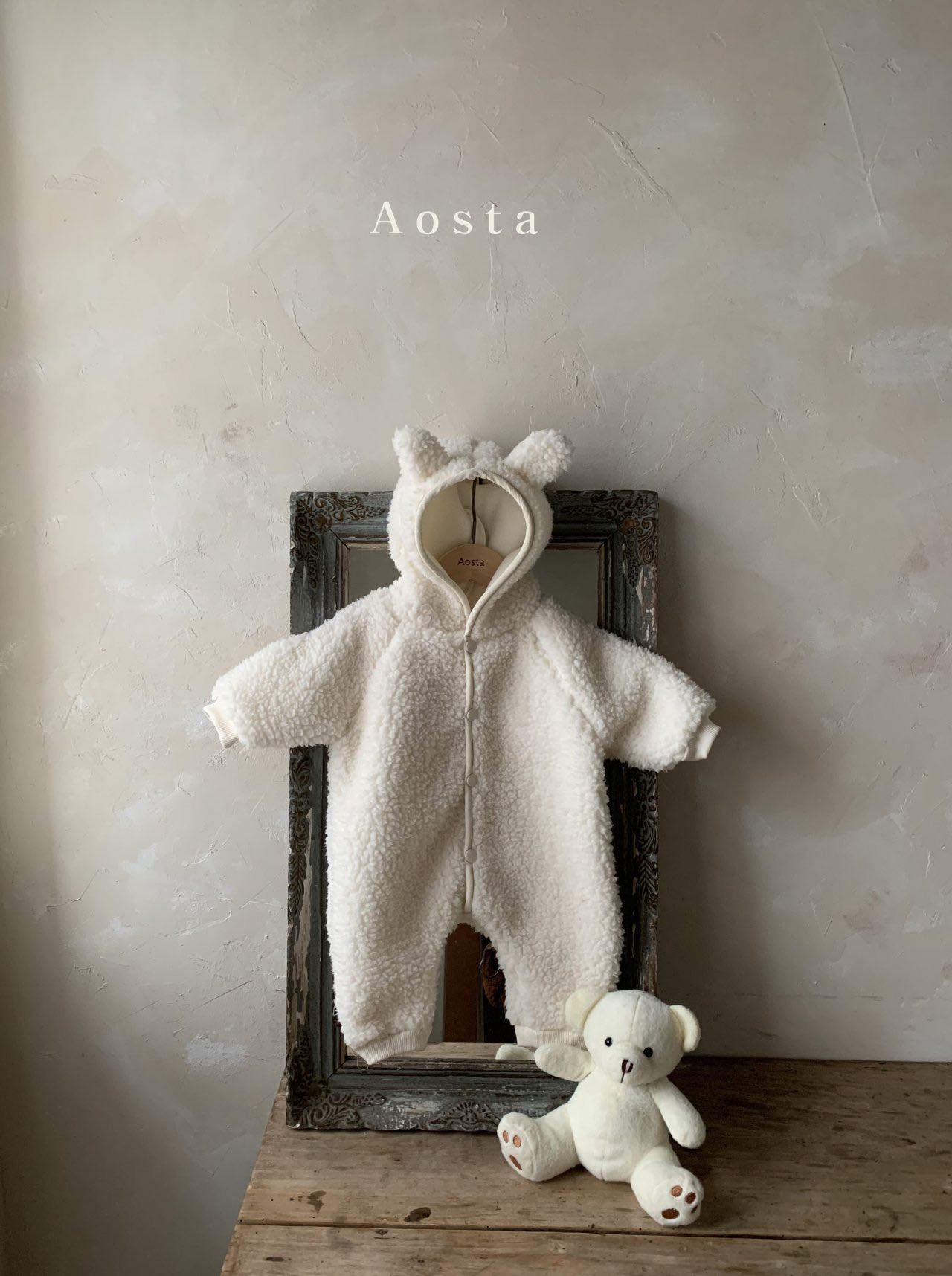 Lamb lamb outer bear suit