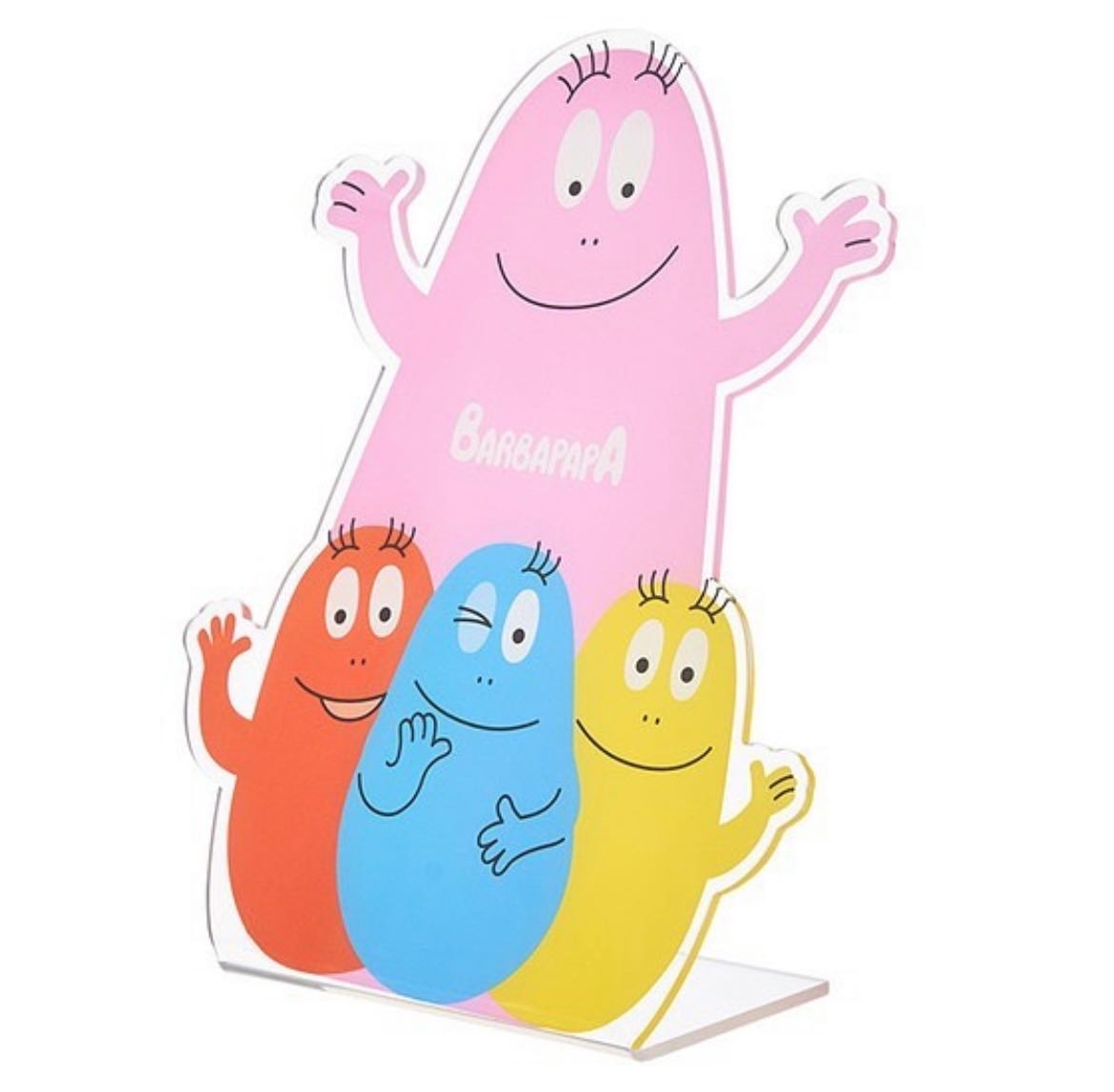 🇯🇵 Japan Barbapapa  Mask Stand   วางไว้เฉยๆ ก็น่ารักแล้วค่ะ สำหรับแฟนBarbapapa   約 W157×H190×D60mm