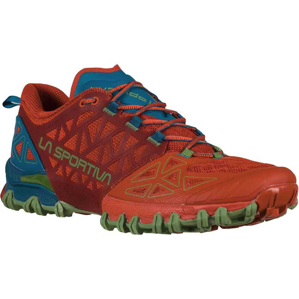 LA SPORTIVA BUSHIDO II MEN SAFFRON/KALE - รองเท้าวิ่งเทรลผู้ชาย