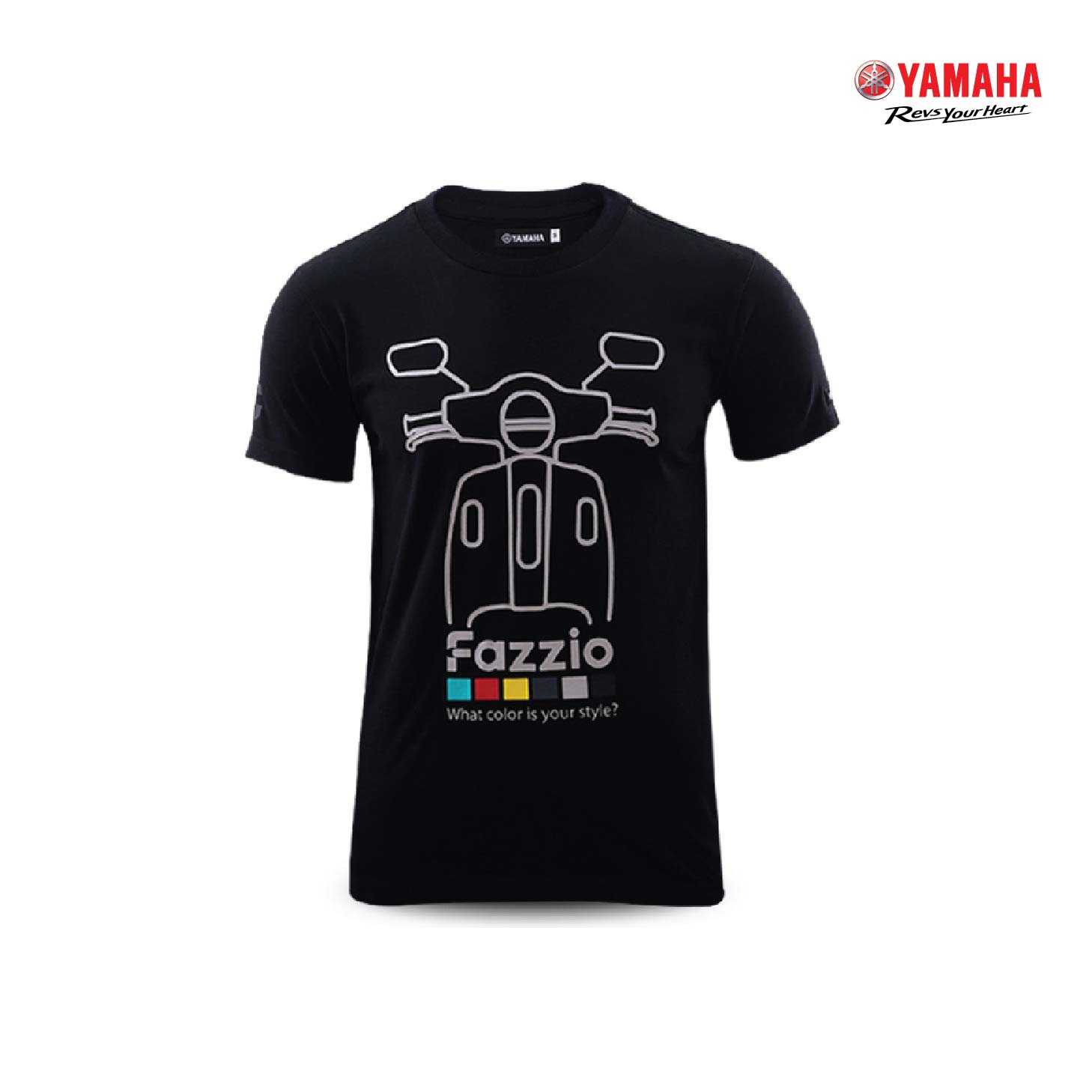 เสื้อยืด Fazzio (สีดำ) ไม่เข้าร่วมสวัสดิการ