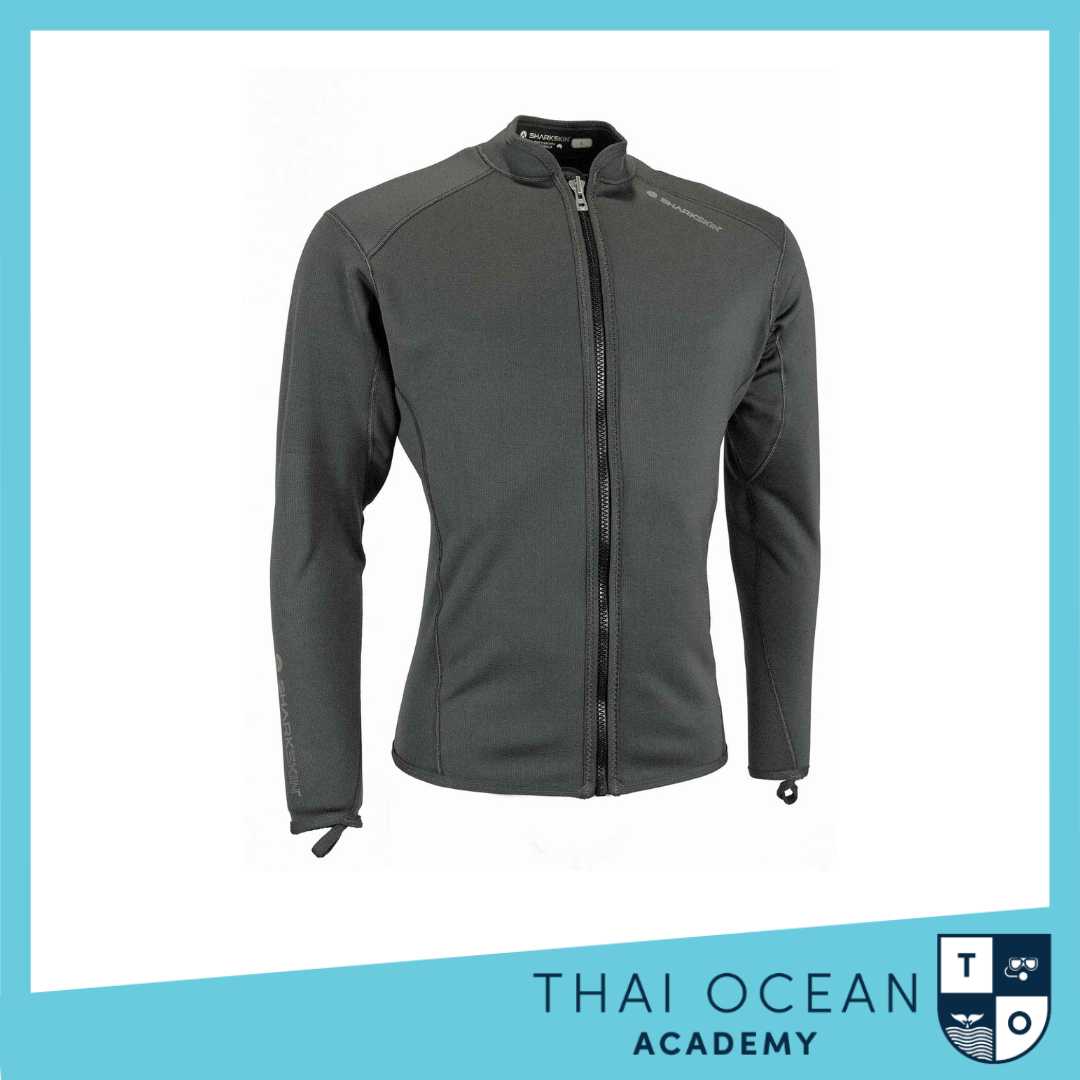 Sharkskin Titanium T2 Chillproof Long Sleeve Full Zip Male