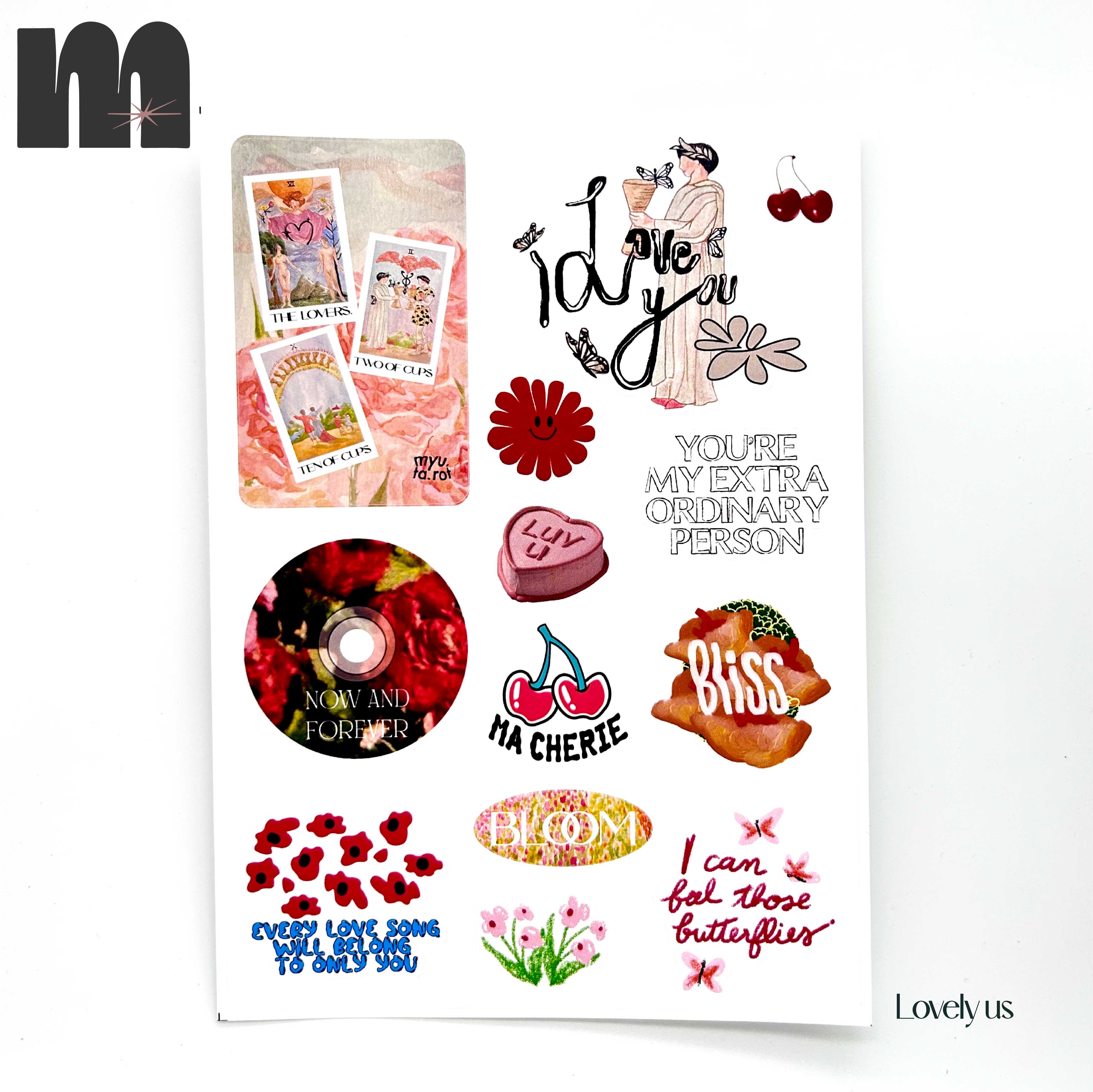Sticker set - Lovely us