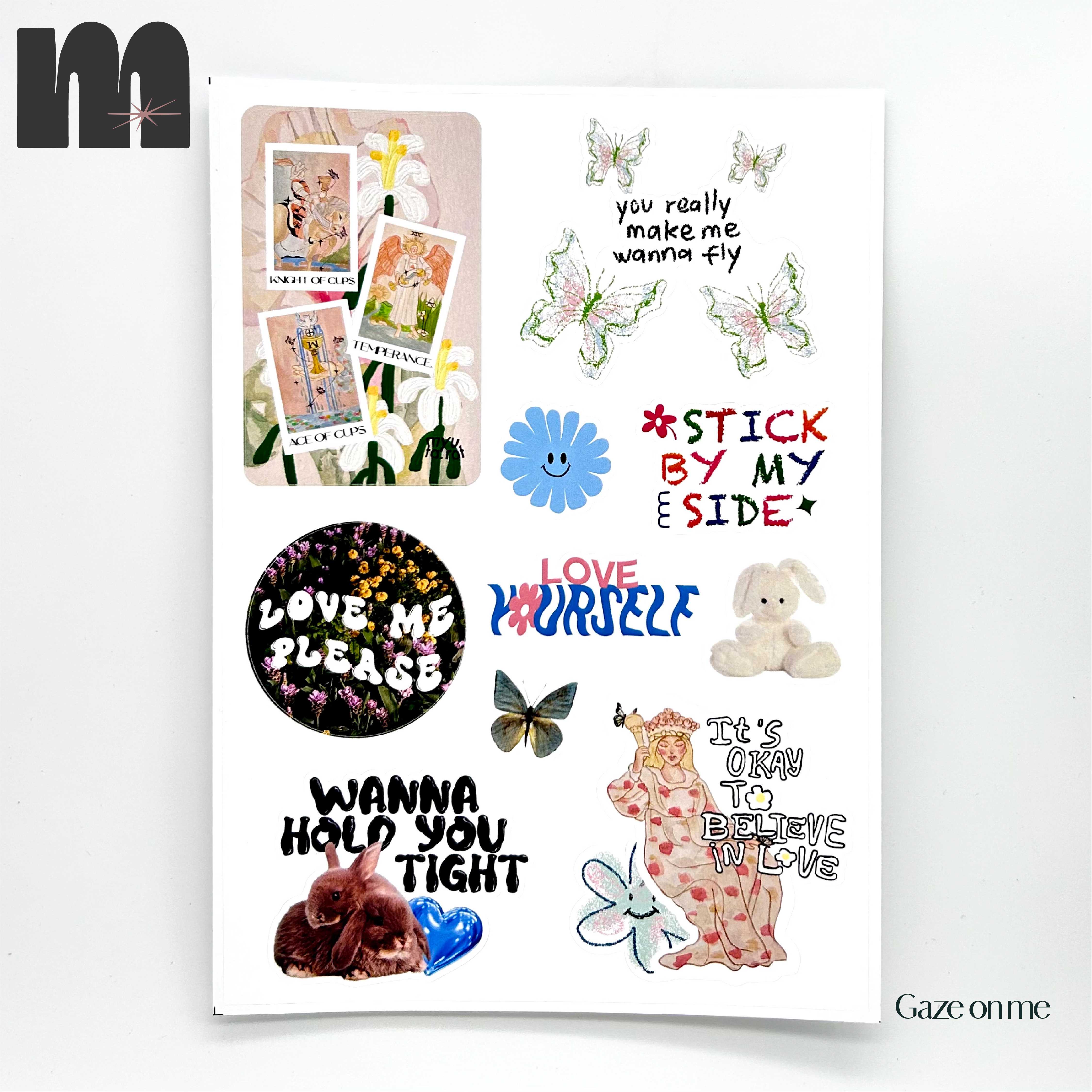 Sticker set - Gaze on me