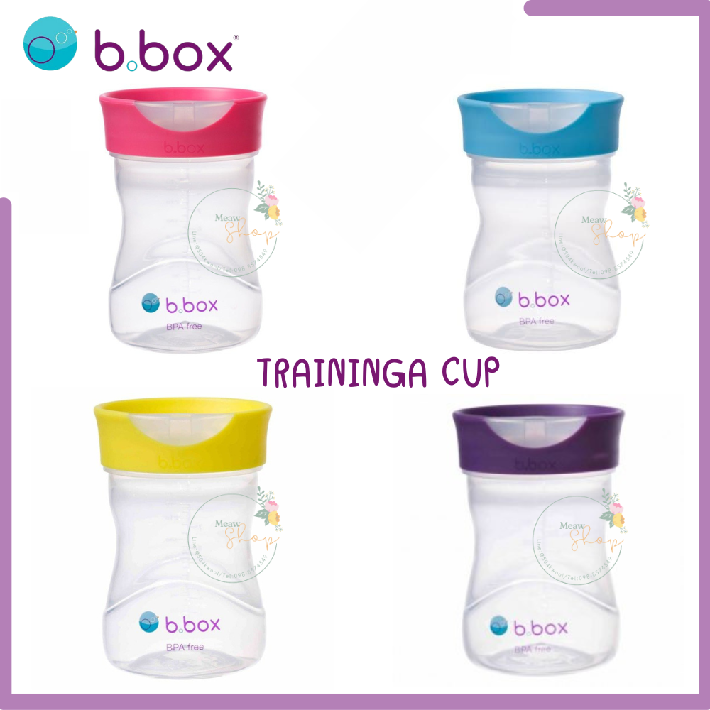 Bbox Training cup แก้วน้ำหัดดื่มเหมาะสำหรับเด็ก 12 เดือนขึ้นไป (4color)