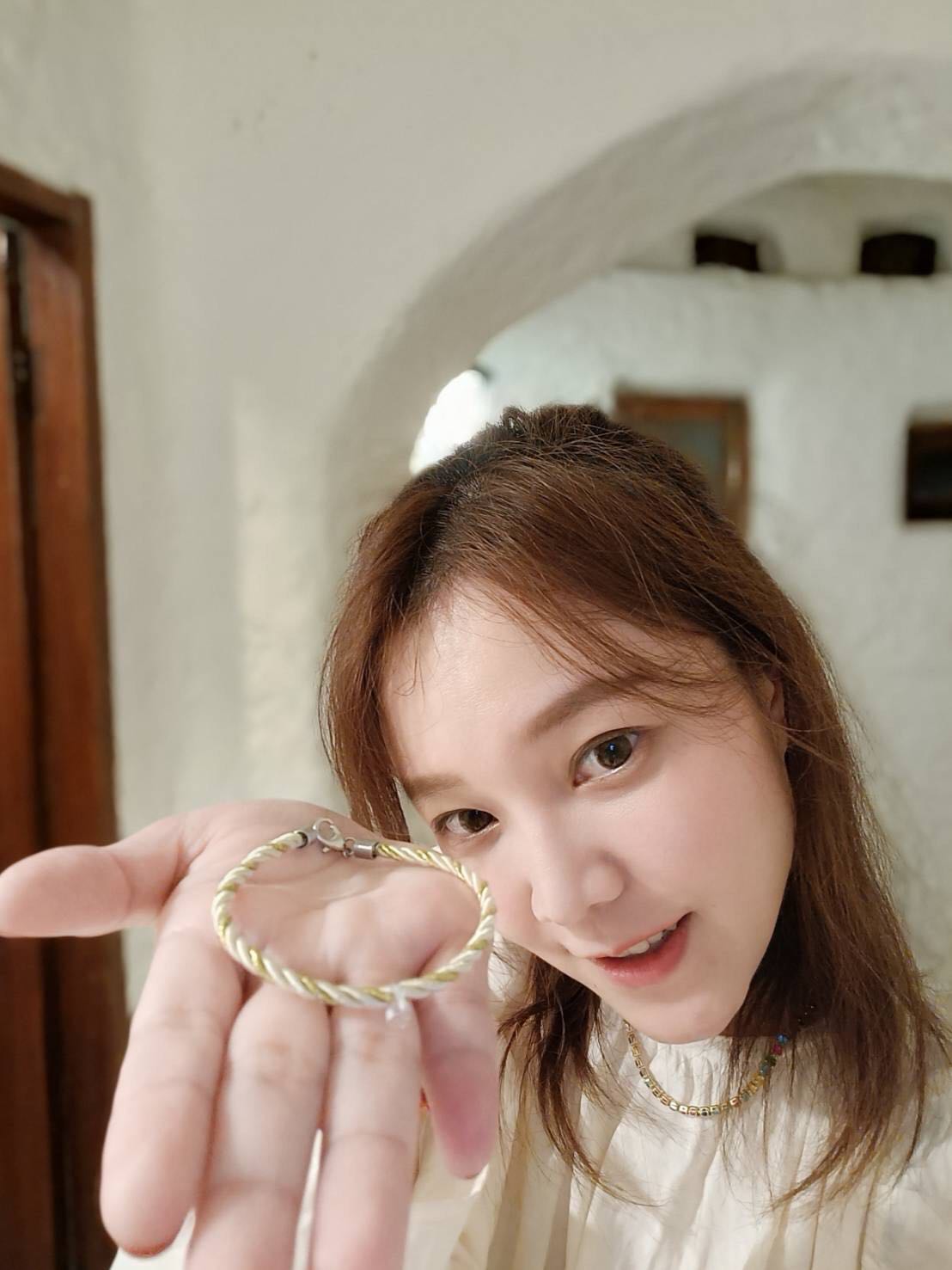 ข้อมือเพชรพญานาคมหาจักรพรรดิ 🤍สีขาว เสริมดวงโชคลาภเงินทองได้ทุกดวงเกิด