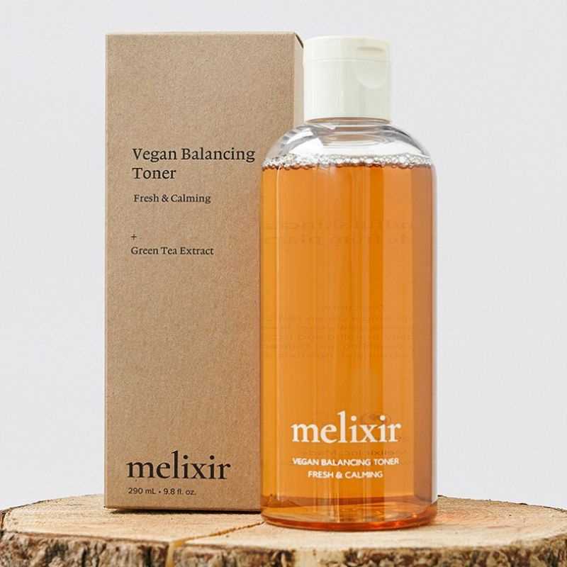 Melixir Vegan Balancing Toner Fresh and Calming 290ml. (สูตรใหม่)