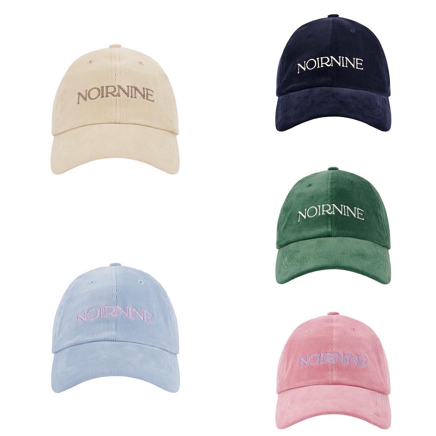 พรีออเดอร์ Noirnine logo corduroy cap