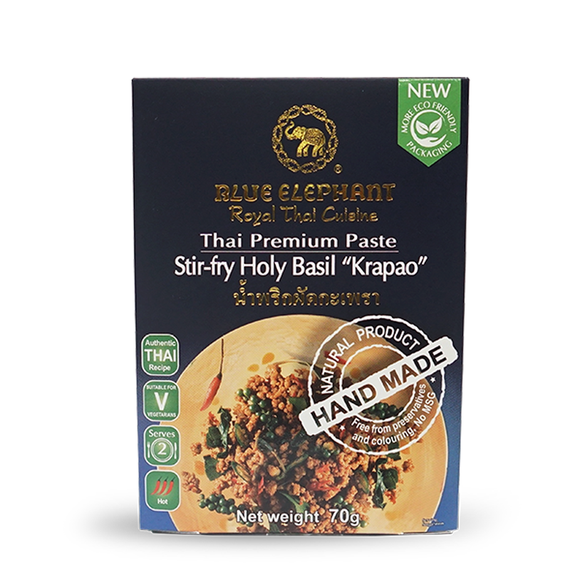 น้ำพริกผัดกระเพรา 70 กรัม