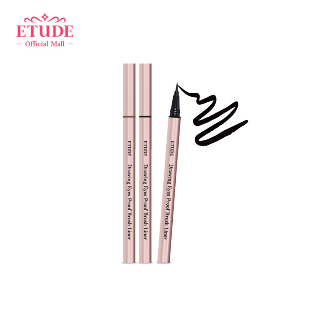 ETUDE Drawing Eyes Proof Brush Liner (1g) อีทูดี้ อายไลน์เนอร์