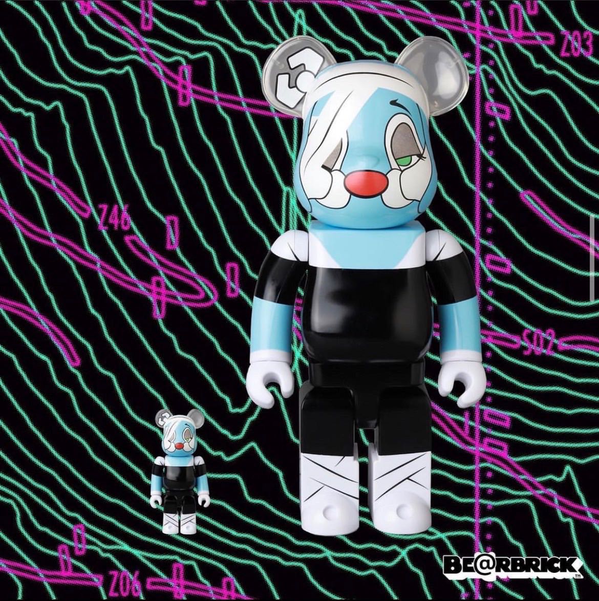 [พร้อมส่ง] Bearbrick Artist Aruta Soup 400% + 100% Be@rbrick