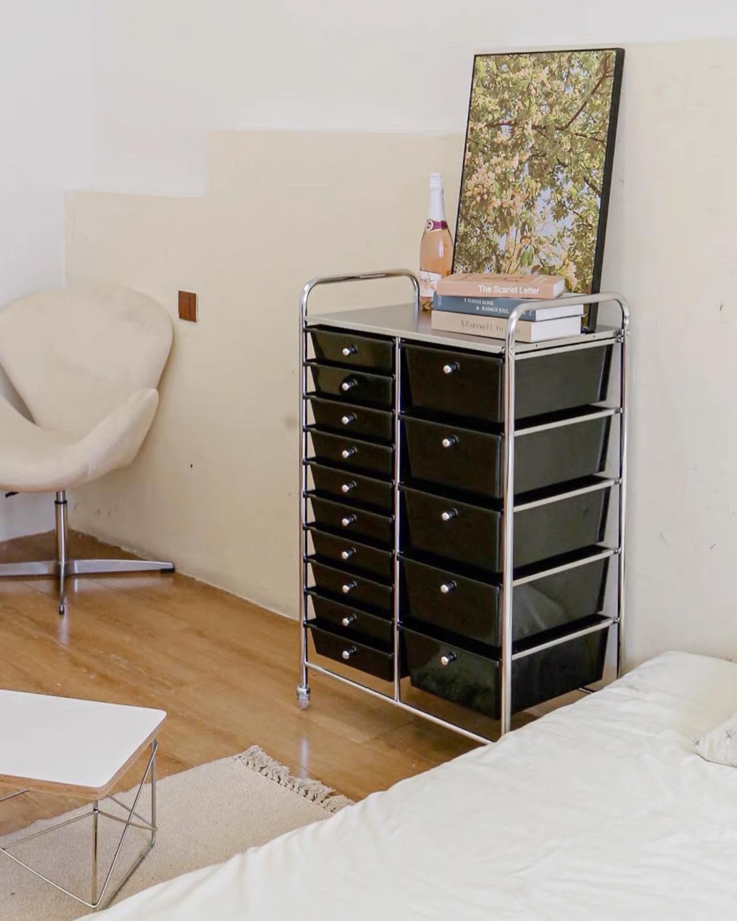 [Pre-Order] Black Drawer ลิ้นชักรถเข็น ชั้นวางของ ชั้นเก็บของ