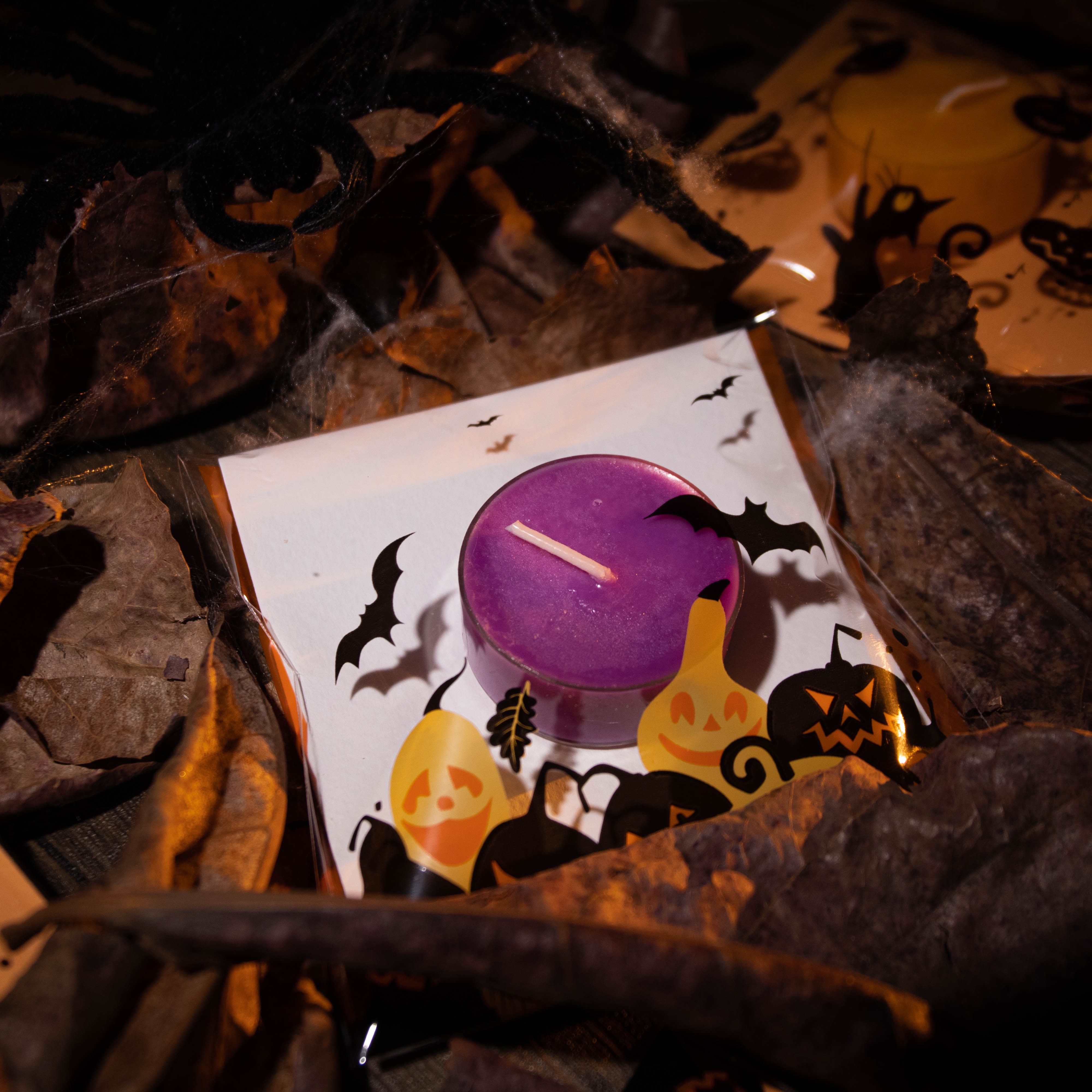 Hlw’22🎃 เทียนหอม 15G,20G สีม่วง และส้ม กลิ่น Polyjuice potion