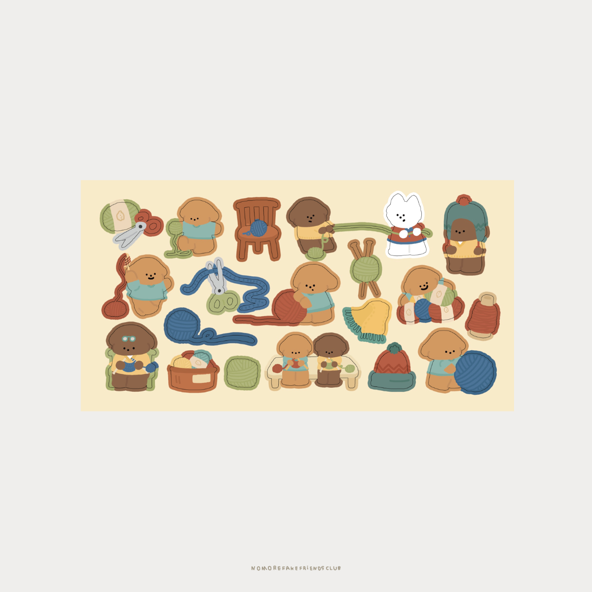 Knit Sticker