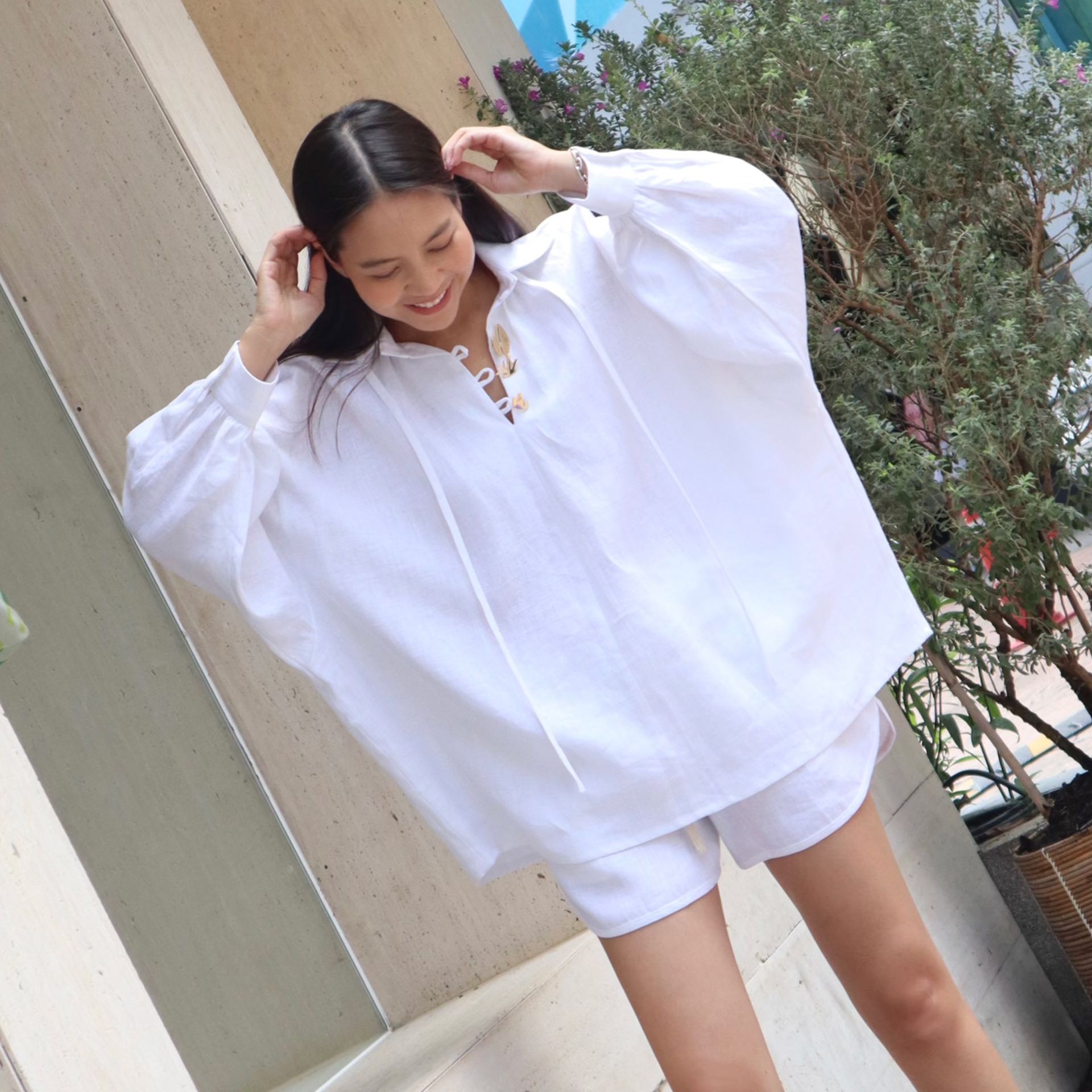 Linen Field Blouse