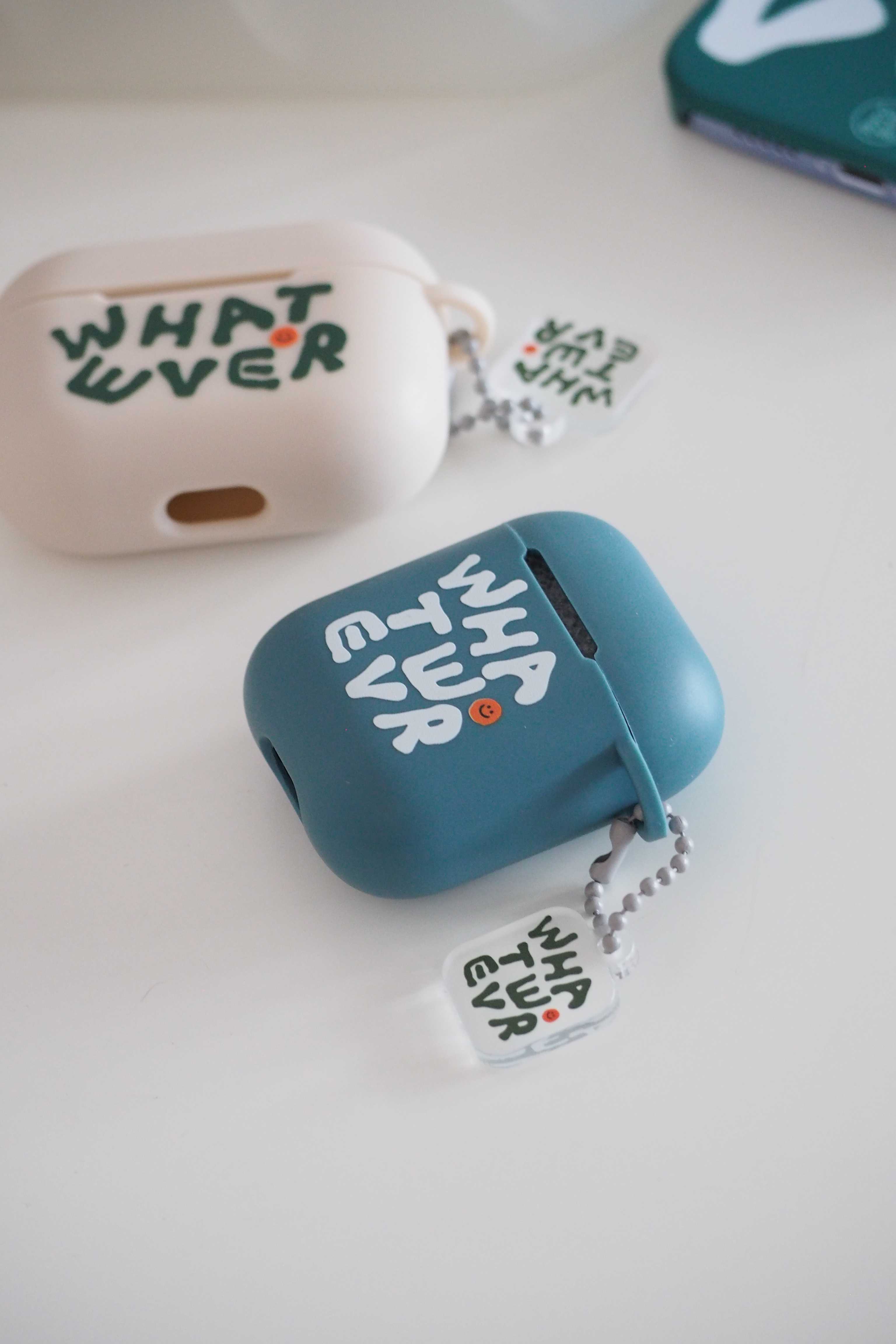 AIRPODS CASE - WHATEVER สีคราม