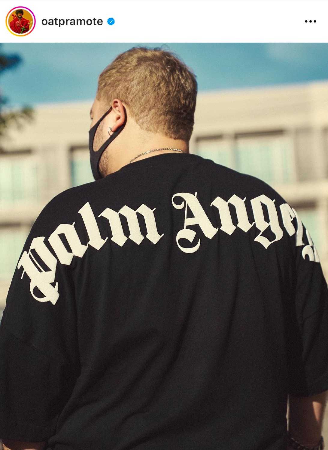 Palm Angle T-Shirt oversize ทรงหมี