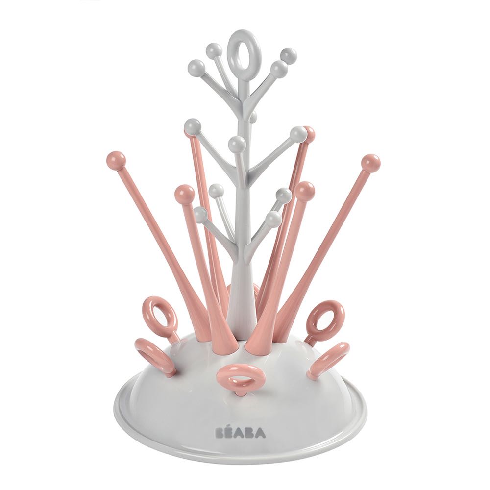 ที่ตากขวดนม Tree drying rack - Vintage Pink