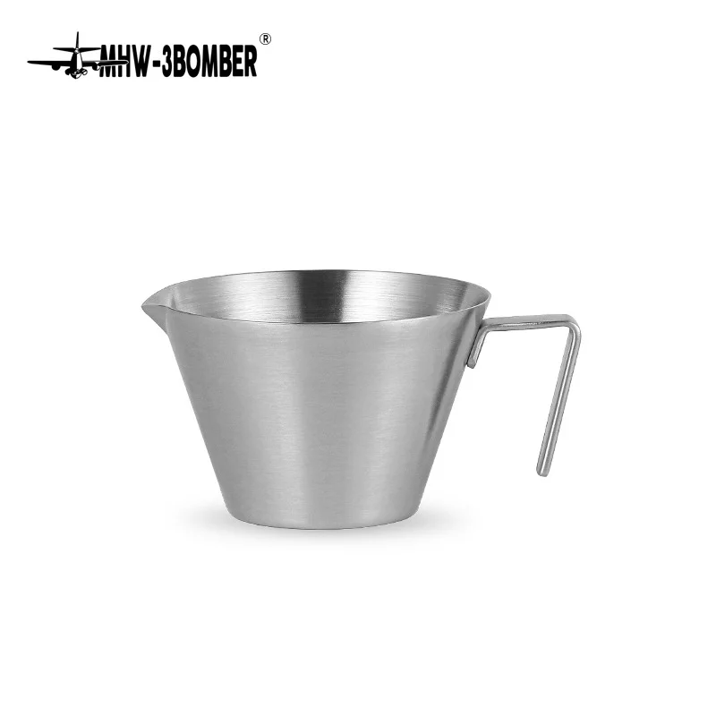 3BOMBER แก้วตวงกาแฟ STAINLESS STEEL MEASURING CUP Glossy 100ml.