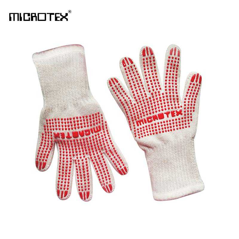 ถุงมือกันความร้อน(1 คู่)MICROTEX® รุ่น OVEN GLOVES THERMO DOT