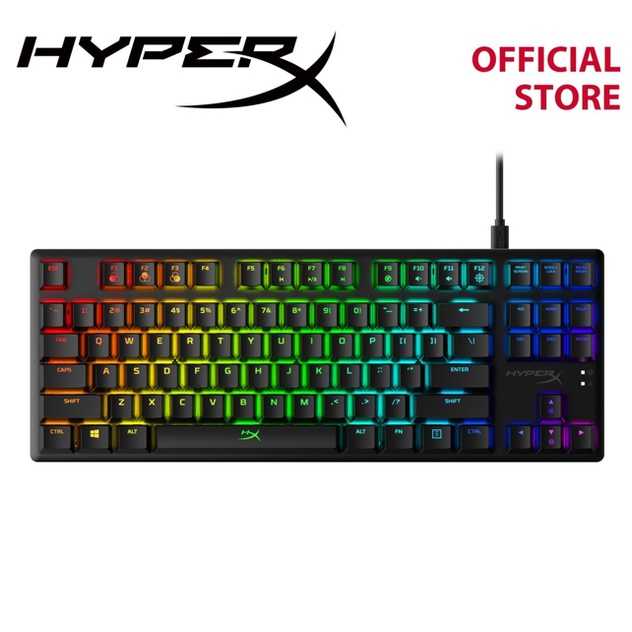 HyperX Alloy Origins Core RGB - Mechanical Gaming Keyboard, Blue Switch,  ไทย/eng   (HX-KB7BLX-TH)