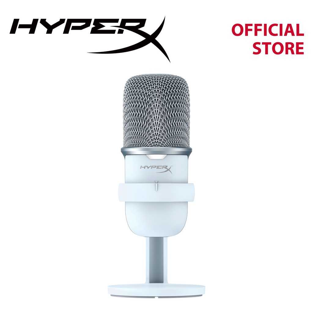 HyperX Solocast USB Condenser Gaming Microphone Studio Recording ไมโครโฟน รองรับ PC PS4  (519T2AA)