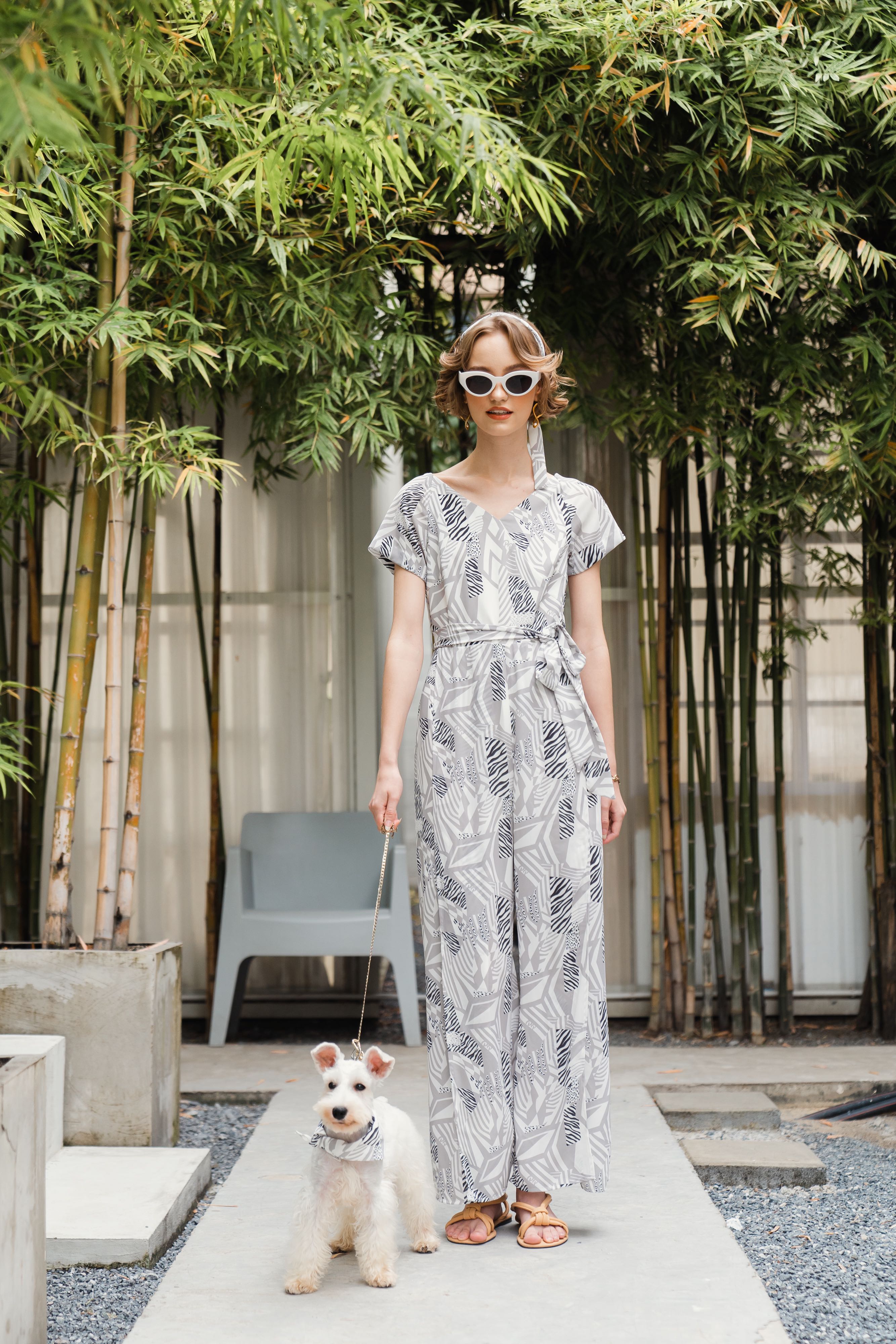 Zebra Jumpsuits (มี 2 สี) Pinploy Closet