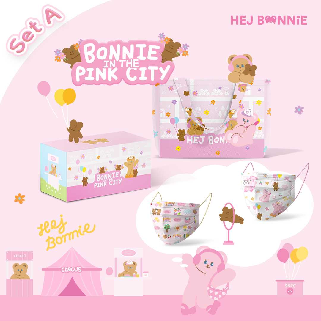 [Sold out] Bonnie in the pink city Set l Hej Bonnie Official