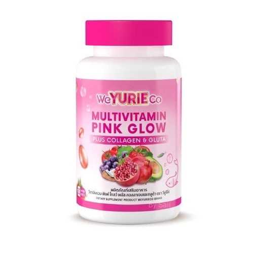 WEYURIECO Multivitamin pink glow Plus Collagen & Gluta