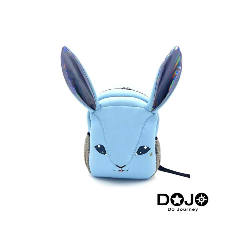 DOJO JUMP-Laura the rabbit กระเป๋าสะพายหลังDojo รุ่น Jump ลายกระต่าย ฟ้า