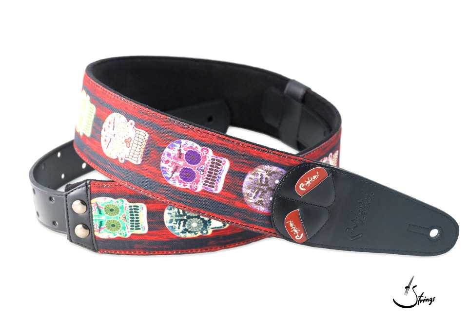 RightOn! Straps Mojo Skulls