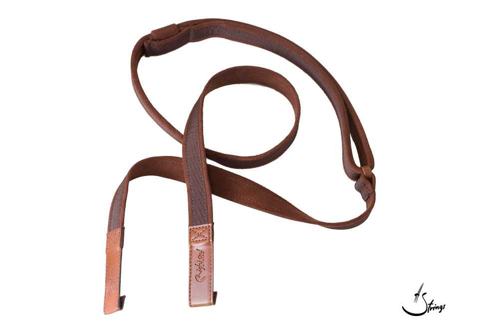 RightOn! Straps Classical Dual Hook Brown
