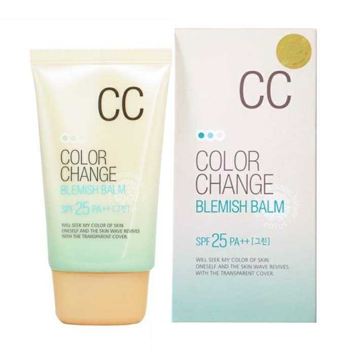 Welcos Color Change BB Cream SPF25 PA++ 50 ml. (หลอดเขียว)
