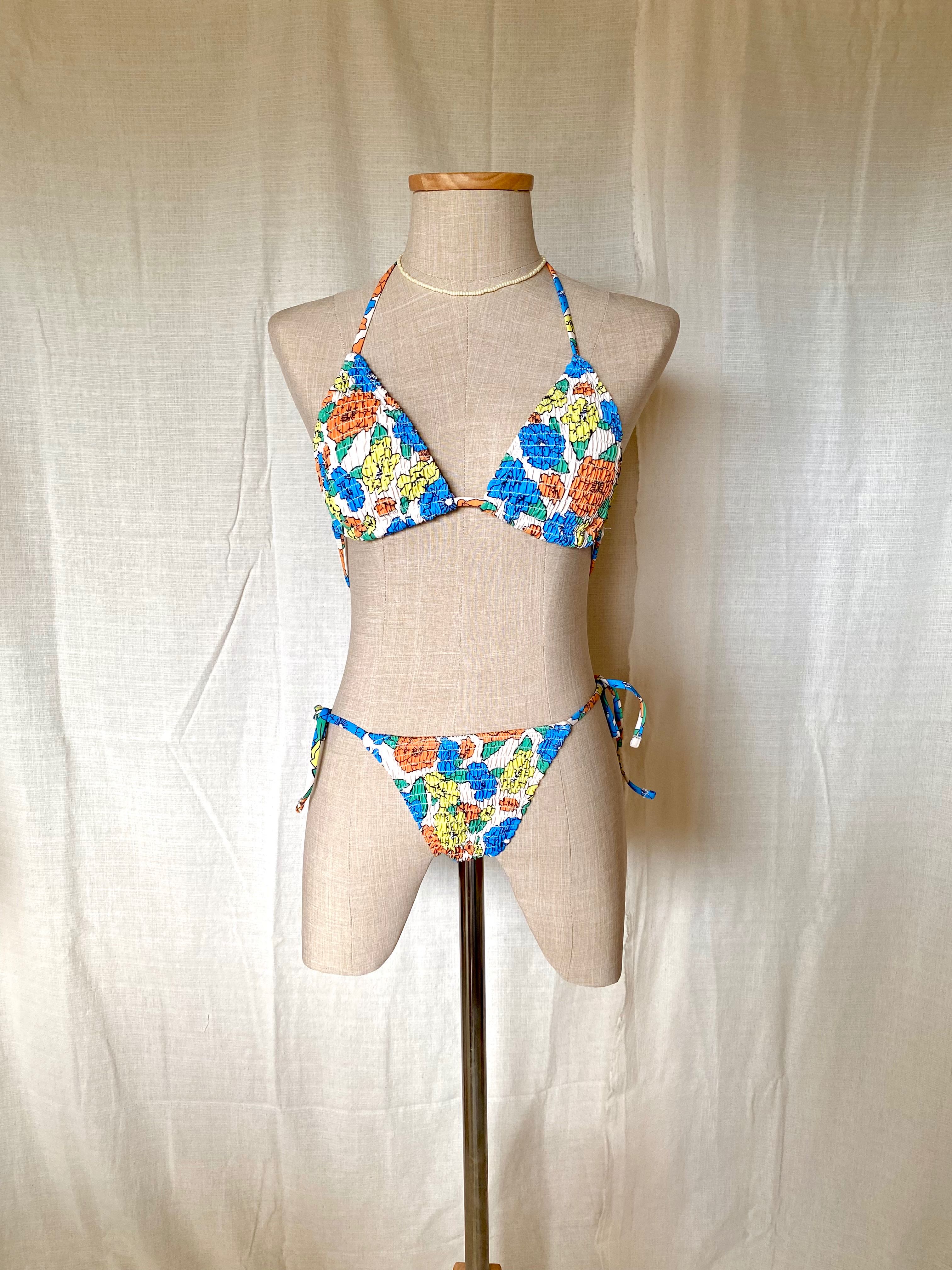 Just Bloom Bikini Set- Zinnia