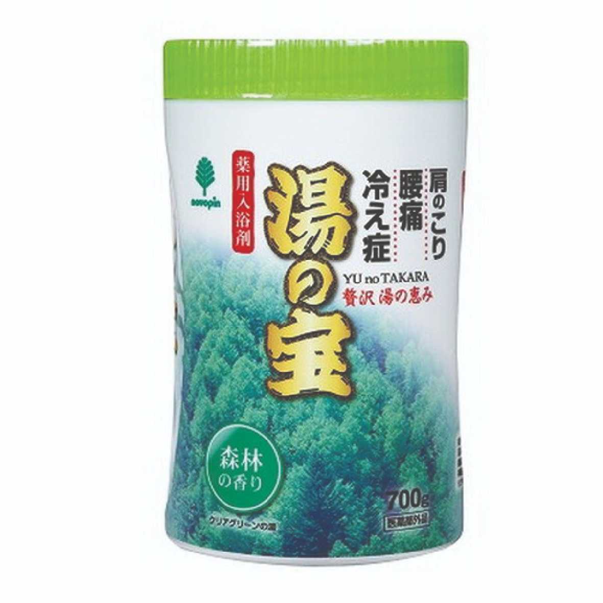 YU NO TAKARA FOREST 700 G / ผงผสมน้ำแช่ตัวผ่อนคลายความเมื่อยล้าตลอด กลิ่นป่าไม้