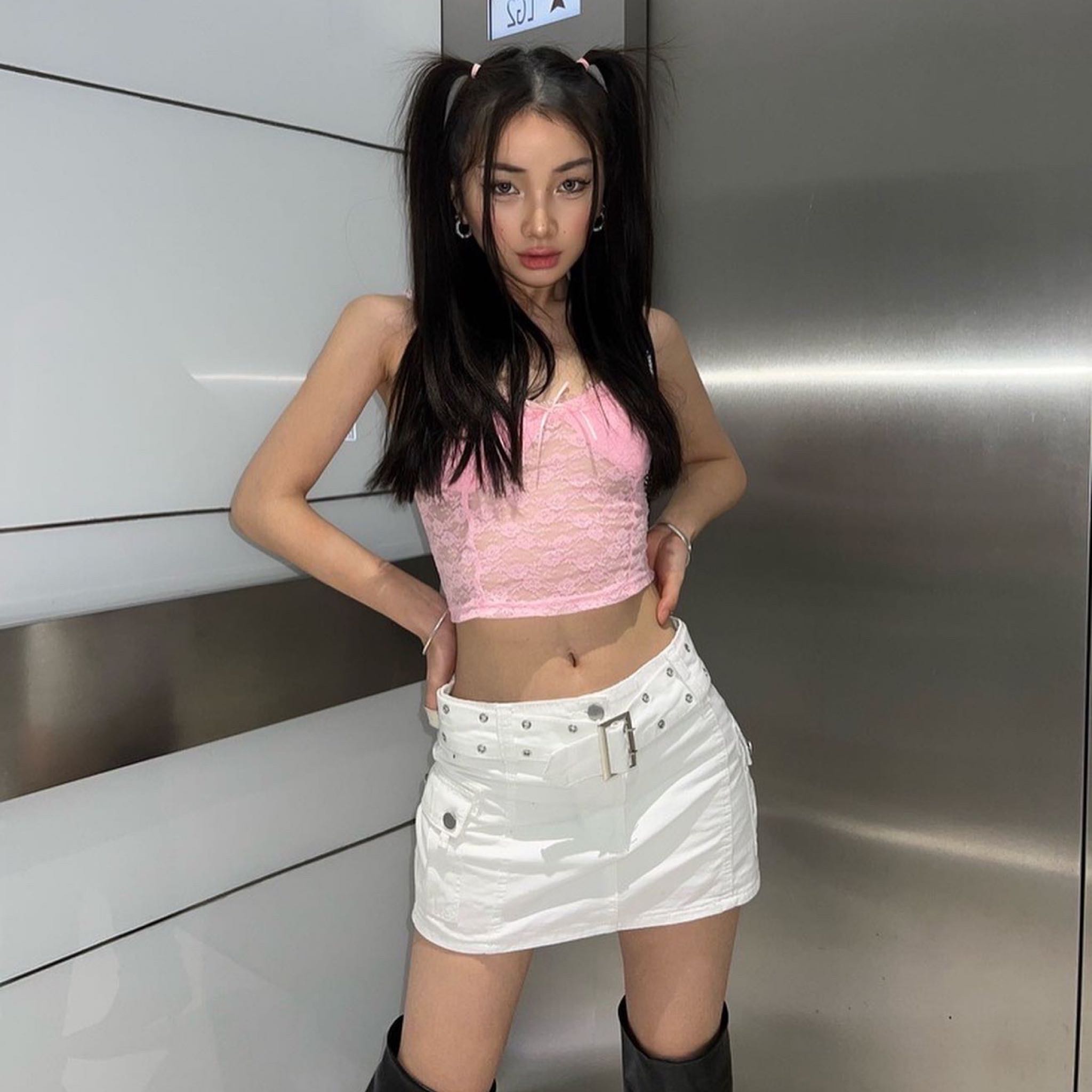 Mini crackers skirt (flash)