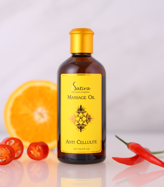 Massage oil Anti Cellulite น้ำมันนวดตัว ป้องกันเซลลูไลท์ กระตุ้นให้ร่างกายเกิดการเผาผลาญไขมัน