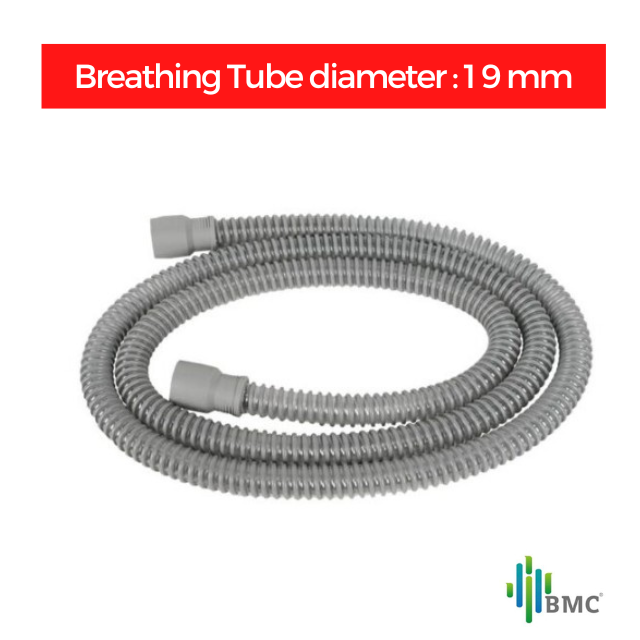 Breathing Tube diameter  : 1 9 mm  ยี่ห้อ BMC