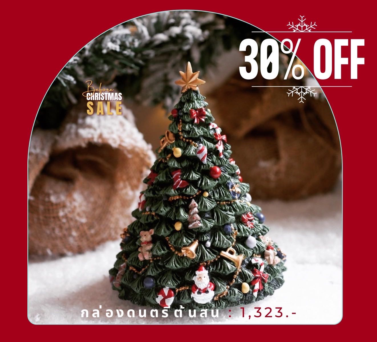 Before Christmas 30% OFF 