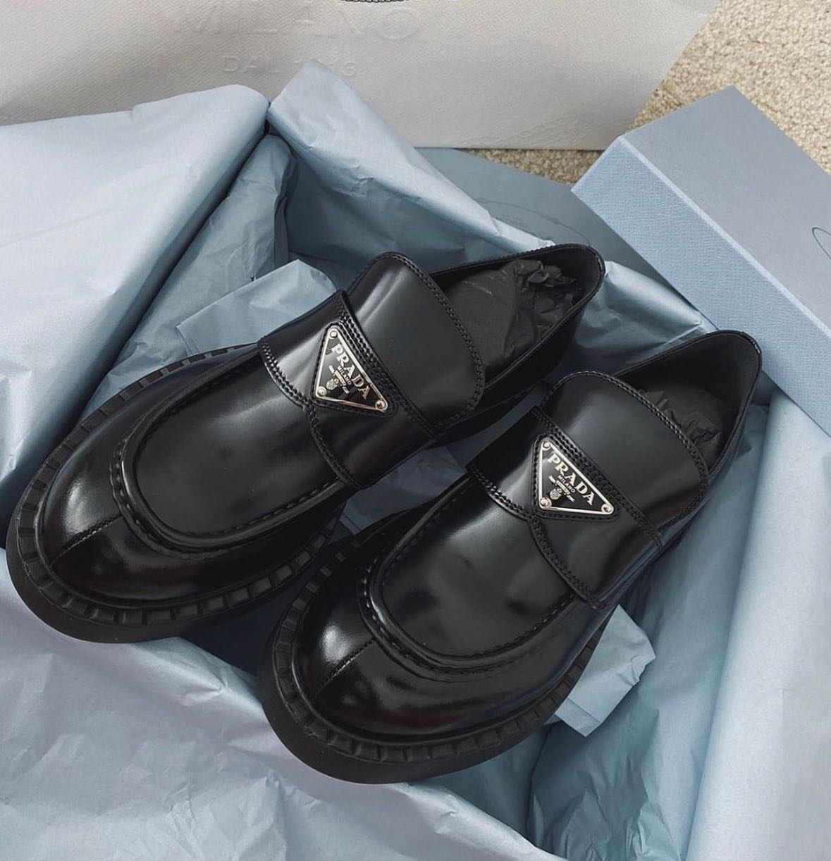 Prada loafers size 6.5